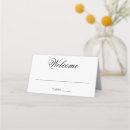 Search for welcome place cards Elegant