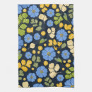 Search for navy blue yellow tea towels For her