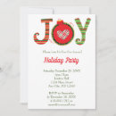 Search for trendy seasonal invitations Red and green