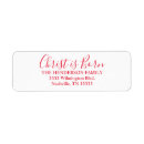 Search for christian return address labels Simple