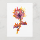 Search for flames fire postcards Floral