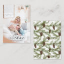 Search for pine cone christmas cards Modern