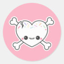 Search for kawaii skull stickers Pink