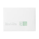 Search for mint green wedding return address labels Lace