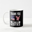 Search for veterans day thank you mugs Patriotic