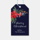 Search for flower bouquet gift tags Poinsettia