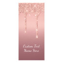 Search for rose rack cards Glitter