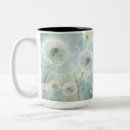 Search for dandelion flower mugs White