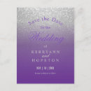 Search for purple silver save the dates Trendy