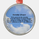Search for serenity prayer christmas tree decorations Spiritual