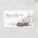 Search for therapist business cards Watercolor