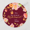 Search for peach bridesmaid cards Modern