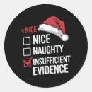Search for evidence stickers Xmas