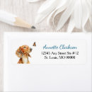 Search for red dachshund return address labels Funny