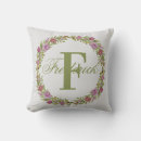 Search for floral wreath cushions Green