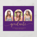 Search for purple and gold graduation High school graduation