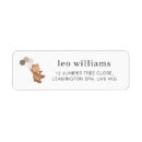 Search for bears return address labels Birthday