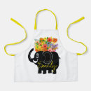 Search for purple elephant aprons Floral