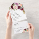 Search for peach flower wedding invitations Floral
