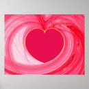 Search for fractal heart art Red