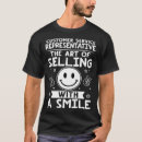 Search for customer service representative tshirts Selling