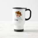 Search for tornado travel mugs Tasmanian devil