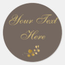 Search for brown and gold stickers Floral