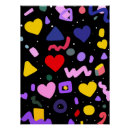 Search for 80s neon pattern posters Pink