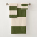 Search for green white stripe pattern bath towels Simple