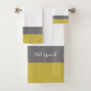 Search for yellow bath towels Monogrammed