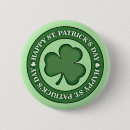 Search for patricks badges Green shamrock