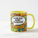 Search for worlds greatest daughter mugs Modern
