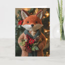 Search for cute fox christmas cards Forest