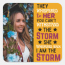 Search for storms stickers Powerful
