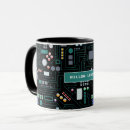 Search for circuit board pattern mugs Electronic