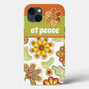 Search for peace flower iphone cases Retro