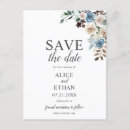 Search for dusty blue save the dates Script calligraphy
