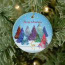 Search for colored christmas tree decorations Gold