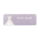 Search for quinceañera return address labels Watercolor