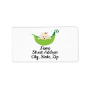 Search for sweet pea return address labels Green