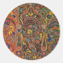 Search for vintage textile stickers Decorative