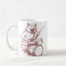 Search for drummer cat mugs Drums