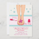 Search for pedicure invitations Nail polish