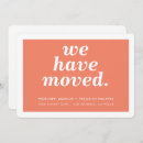Search for we have moved invitations Minimal