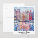 Search for amsterdam vacation postcards Illustration