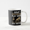Search for hog hunting mugs Black and white