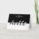 Search for keep in touch cards Black and white