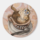Search for cat mug magnets Kitty