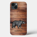 Search for rustic bear iphone cases Wood