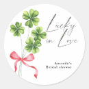 Search for lucky clover stickers Lucky in love